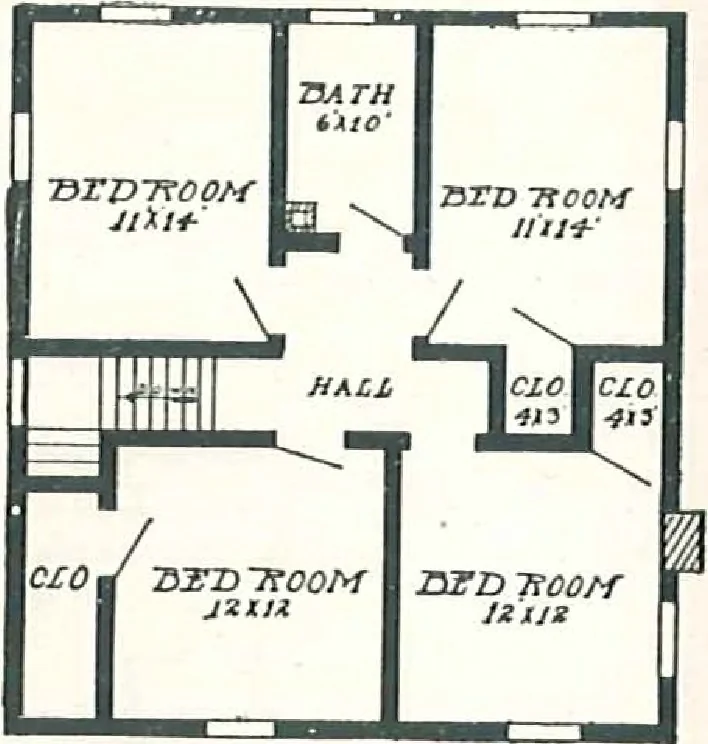 An illustration from Aladdin Houses 1915, 1915, leaf 55