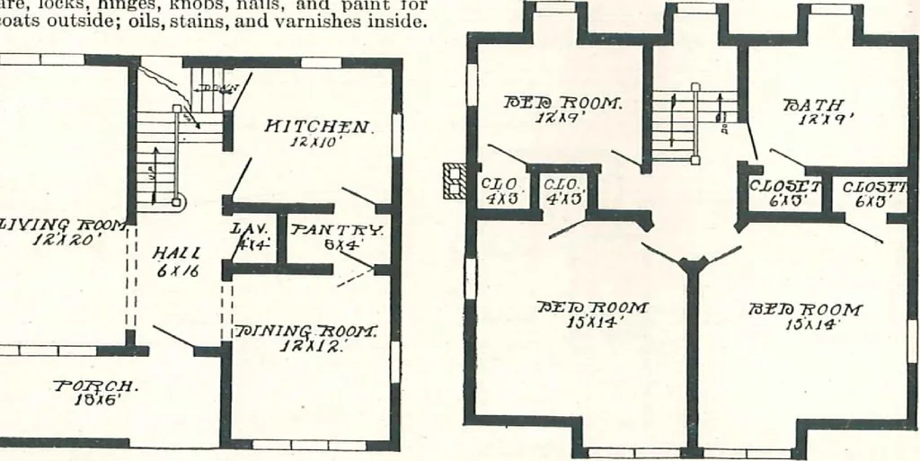 An illustration from Aladdin Houses 1915, 1915, leaf 59