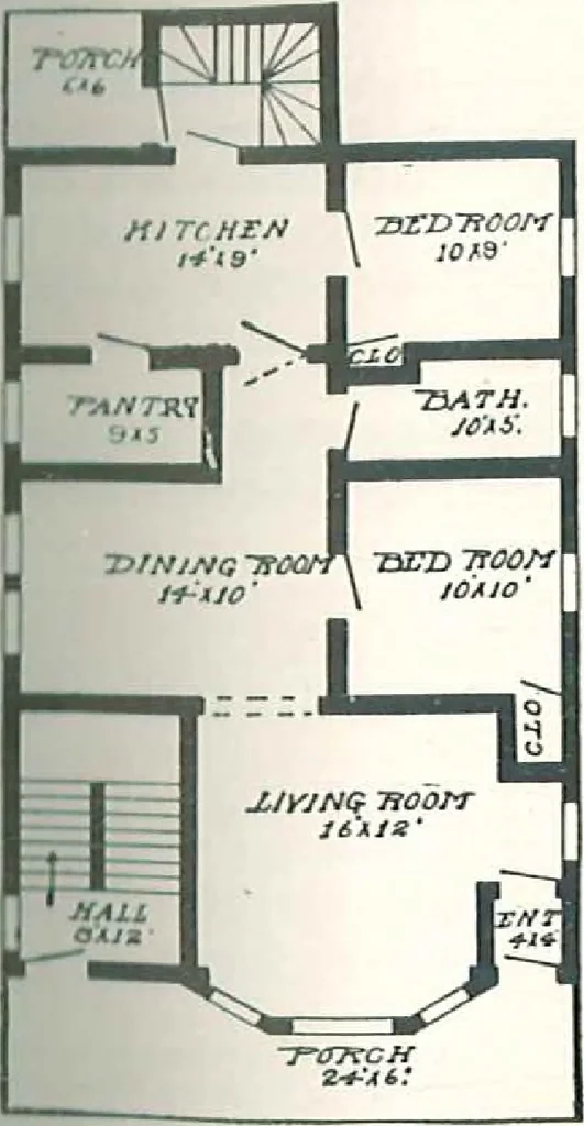 An illustration from Aladdin Houses 1915, 1915, leaf 62
