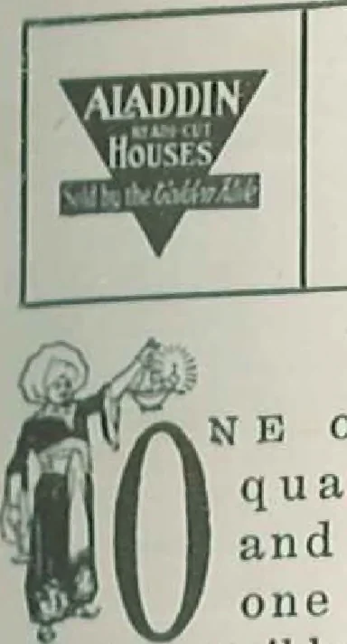 An illustration from Aladdin Houses 1915, 1915, leaf 70
