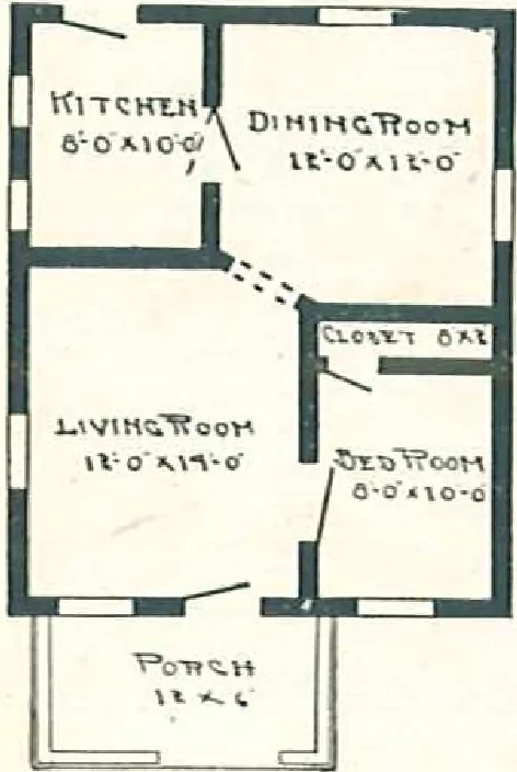 An illustration from Aladdin Houses 1915, 1915, leaf 71