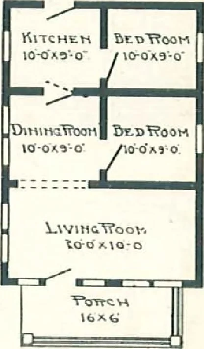 An illustration from Aladdin Houses 1915, 1915, leaf 72