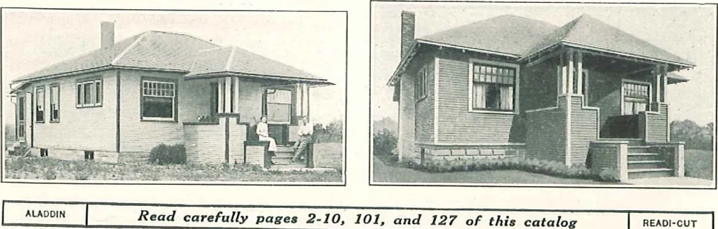 An illustration from Aladdin Houses 1915, 1915, leaf 74