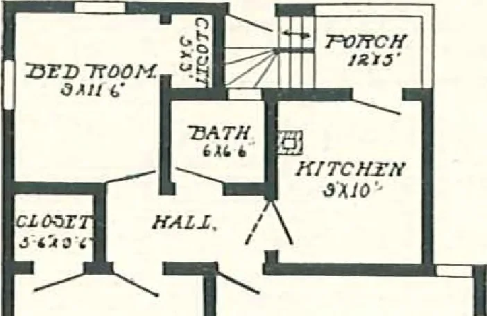 An illustration from Aladdin Houses 1915, 1915, leaf 81