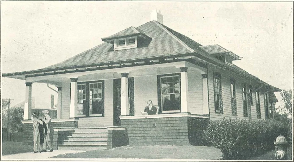 An illustration from Aladdin Houses 1915, 1915, leaf 83
