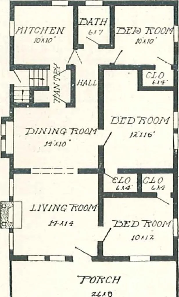 An illustration from Aladdin Houses 1915, 1915, leaf 83