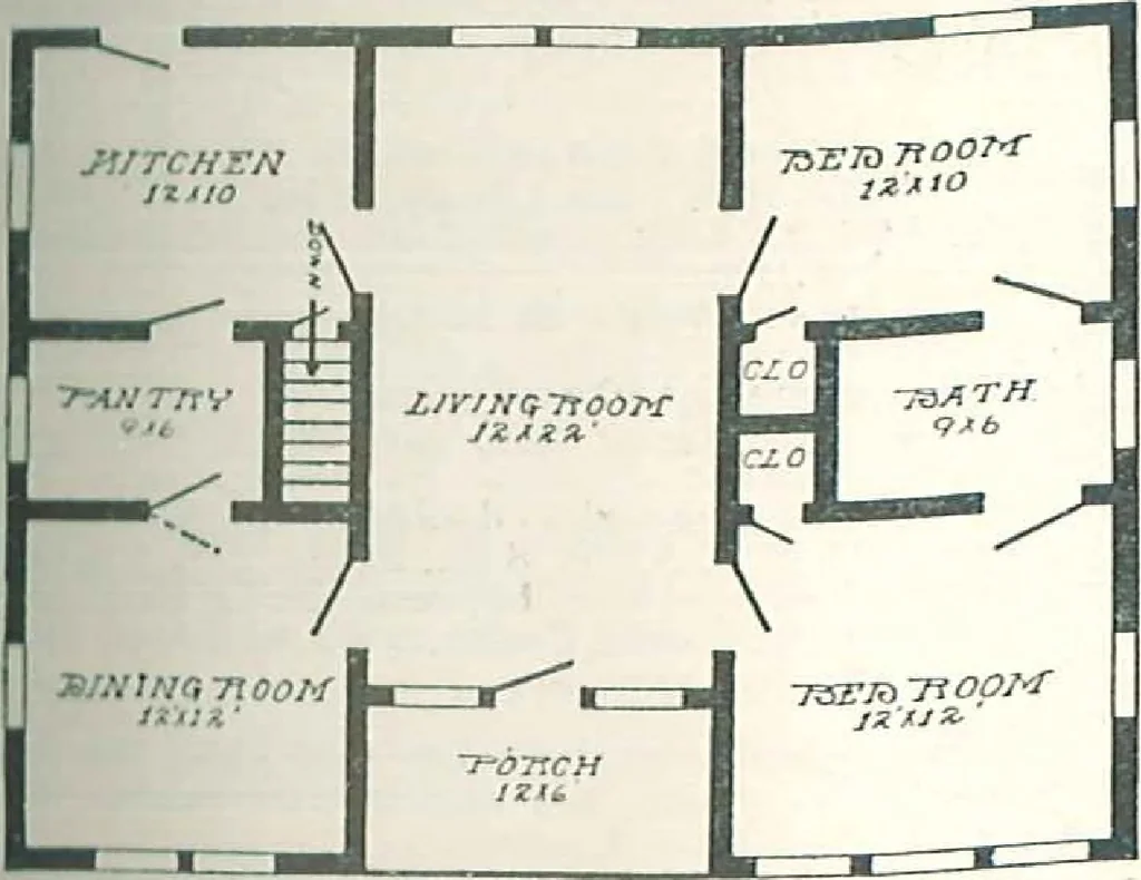 An illustration from Aladdin Houses 1915, 1915, leaf 84
