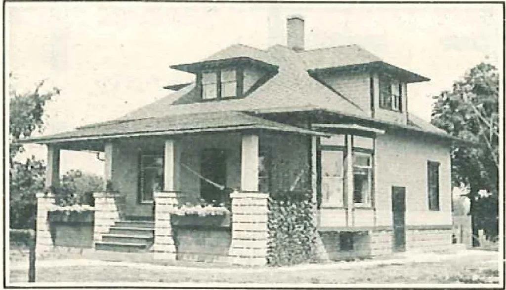 An illustration from Aladdin Houses 1915, 1915, leaf 86