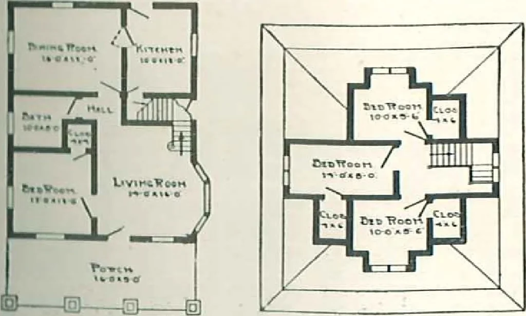 An illustration from Aladdin Houses 1915, 1915, leaf 86