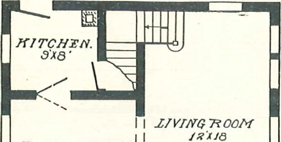 An illustration from Aladdin Houses 1915, 1915, leaf 87