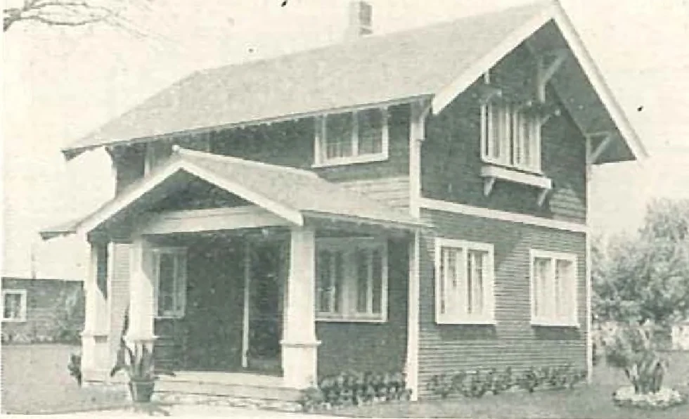 An illustration from Aladdin Houses 1915, 1915, leaf 87