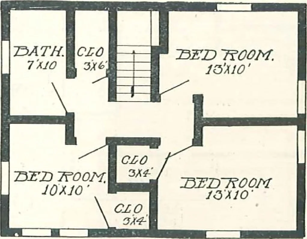 An illustration from Aladdin Houses 1915, 1915, leaf 88