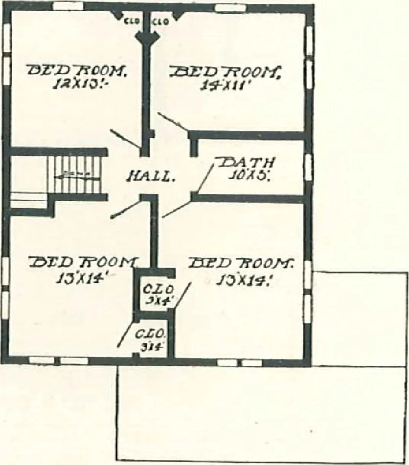 An illustration from Aladdin Houses 1915, 1915, leaf 89