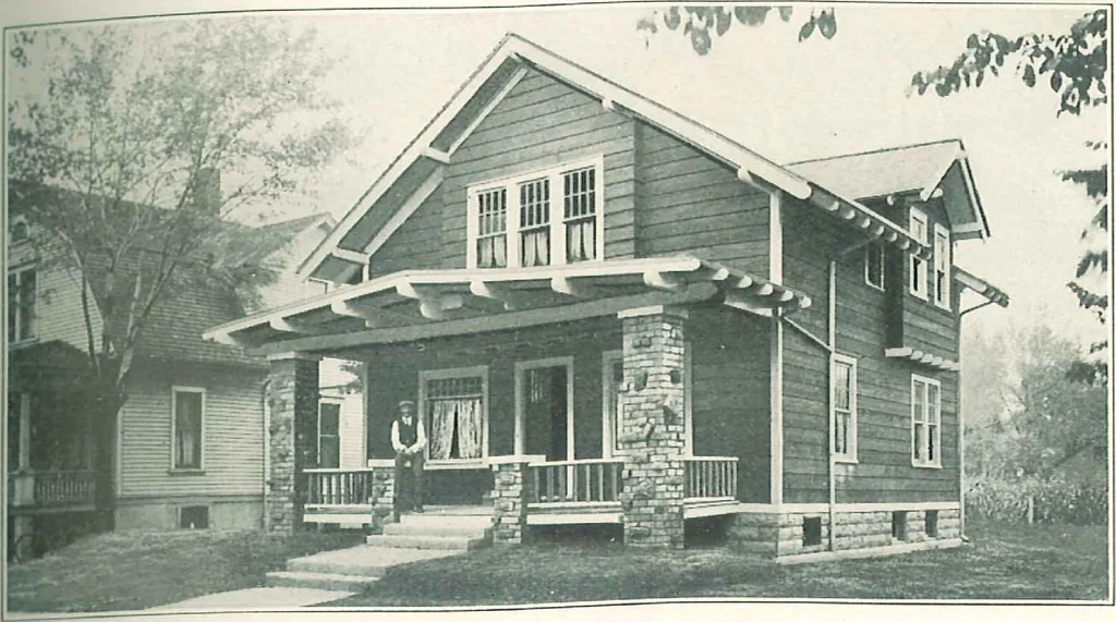 An illustration from Aladdin Houses 1915, 1915, leaf 90