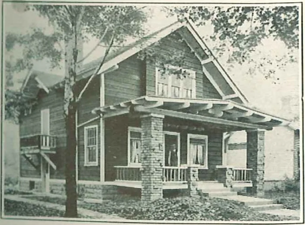 An illustration from Aladdin Houses 1915, 1915, leaf 90