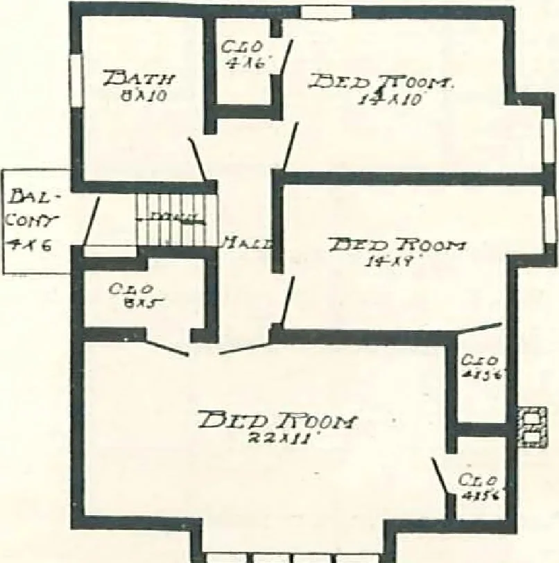 An illustration from Aladdin Houses 1915, 1915, leaf 90