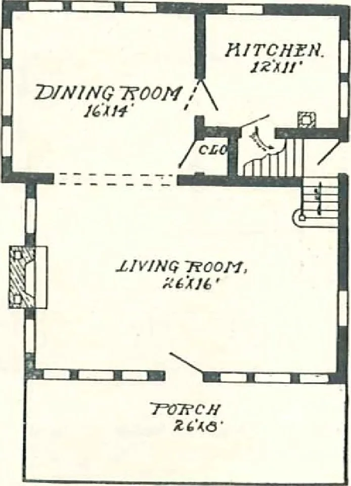An illustration from Aladdin Houses 1915, 1915, leaf 91