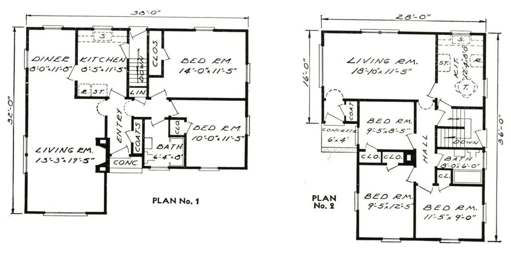 An illustration from Aladdin readi-cut homes (not prefabricated) : sold by the golden rule., 1963, leaf 63