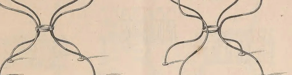 An illustration from Album des meubles de jardins et porte-bouteilles, 1885, leaf 11