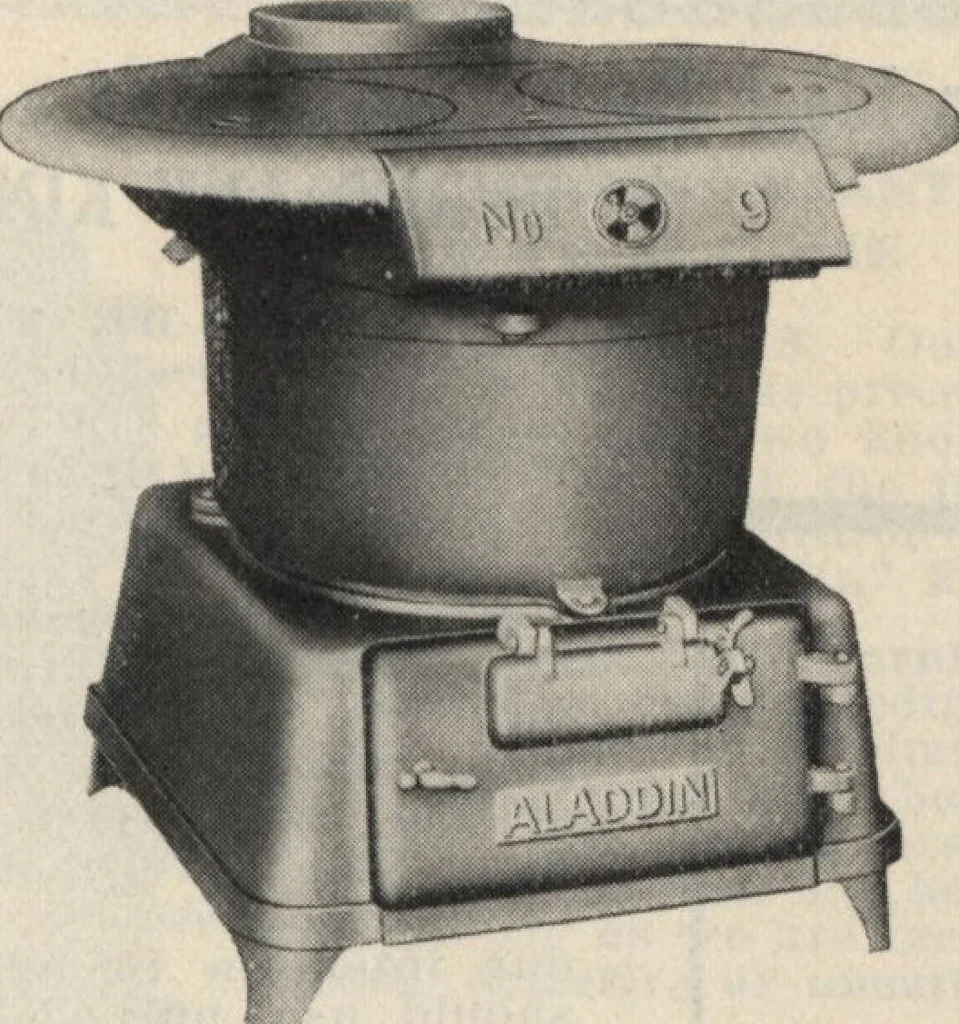An illustration from Alladin homecraft market place, 1915, leaf 102