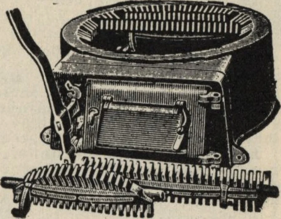 An illustration from Alladin homecraft market place, 1915, leaf 104