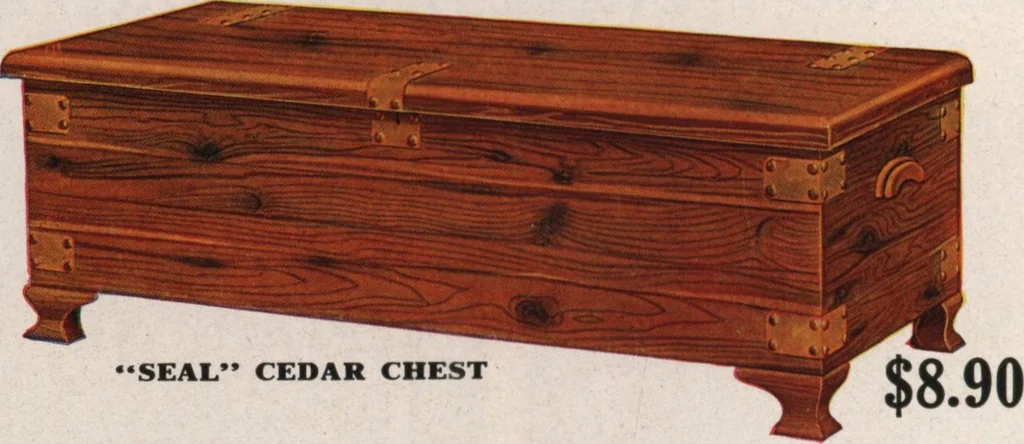 An illustration from Alladin homecraft market place, 1915, leaf 107