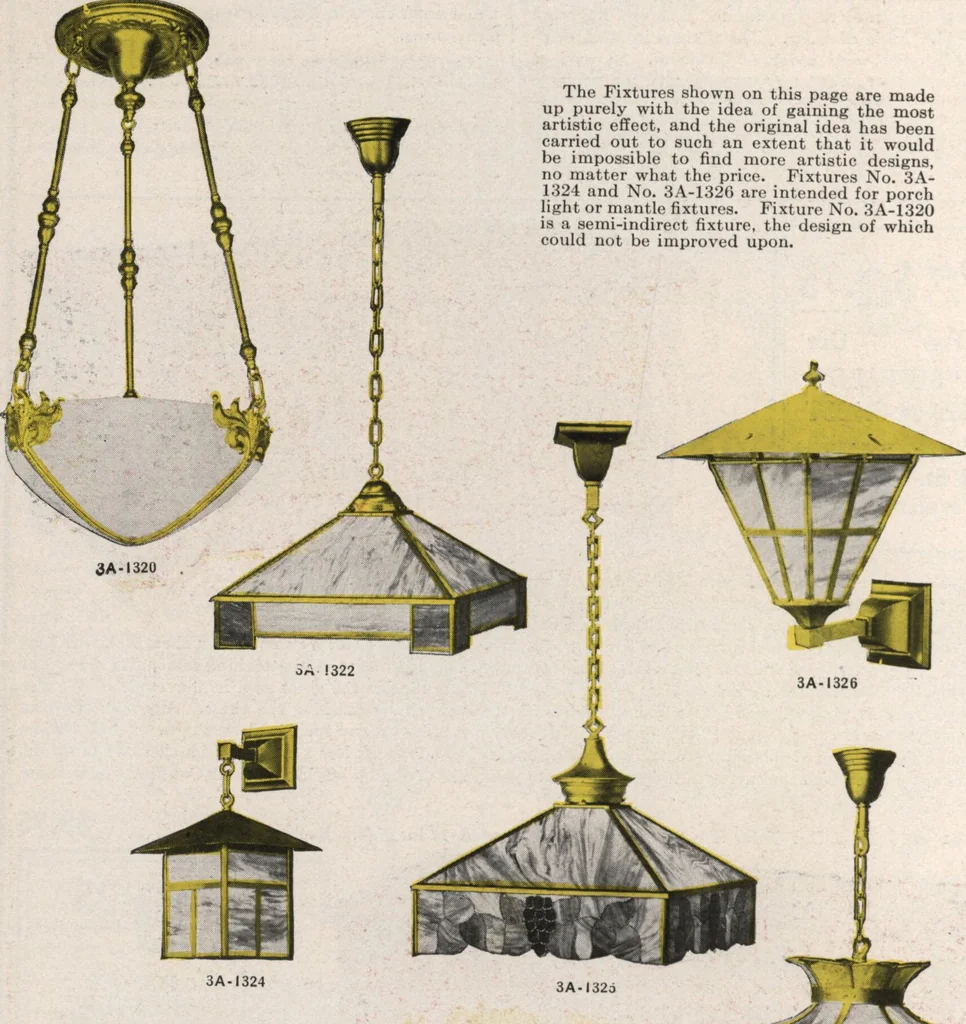 An illustration from Alladin homecraft market place, 1915, leaf 109