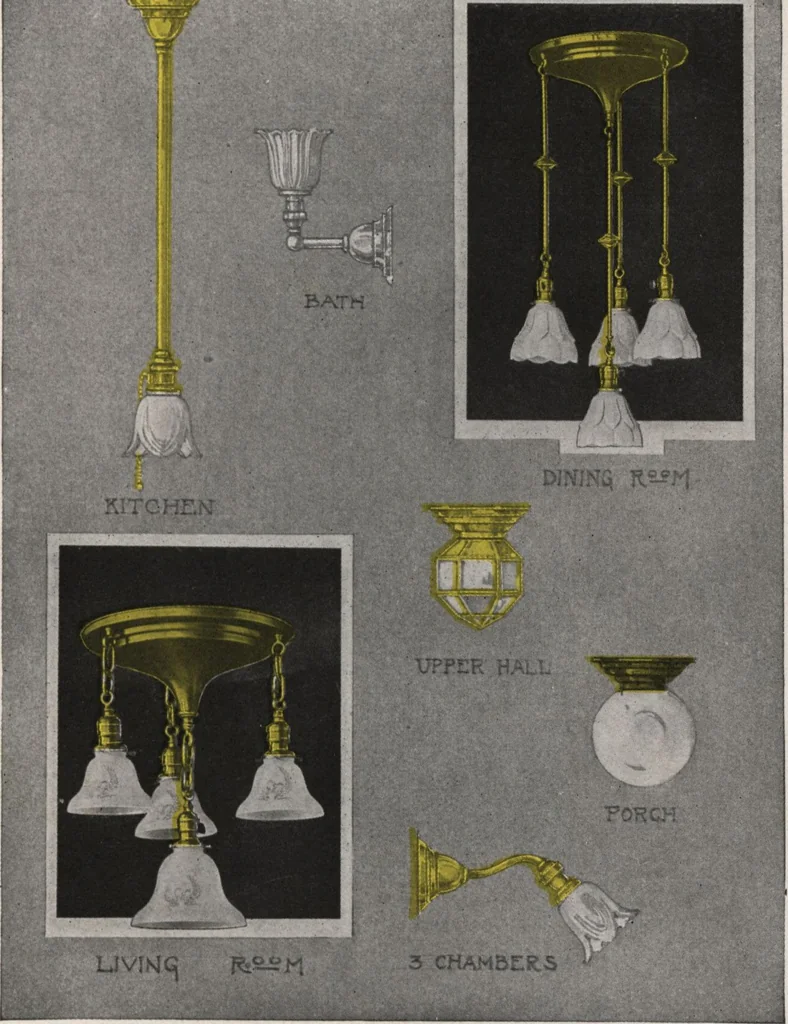 An illustration from Alladin homecraft market place, 1915, leaf 110