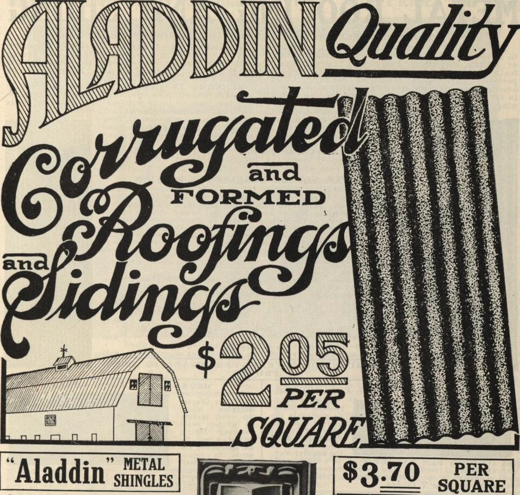 An illustration from Alladin homecraft market place, 1915, leaf 116