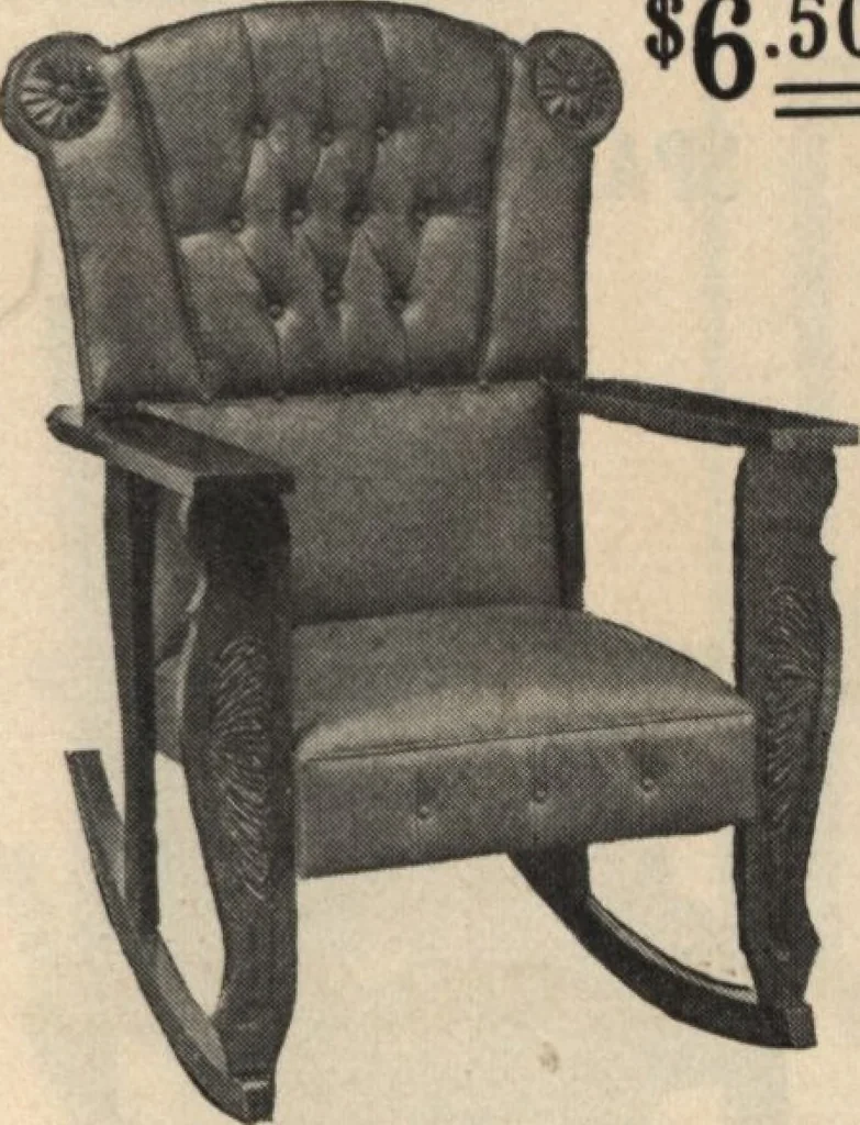 An illustration from Alladin homecraft market place, 1915, leaf 12