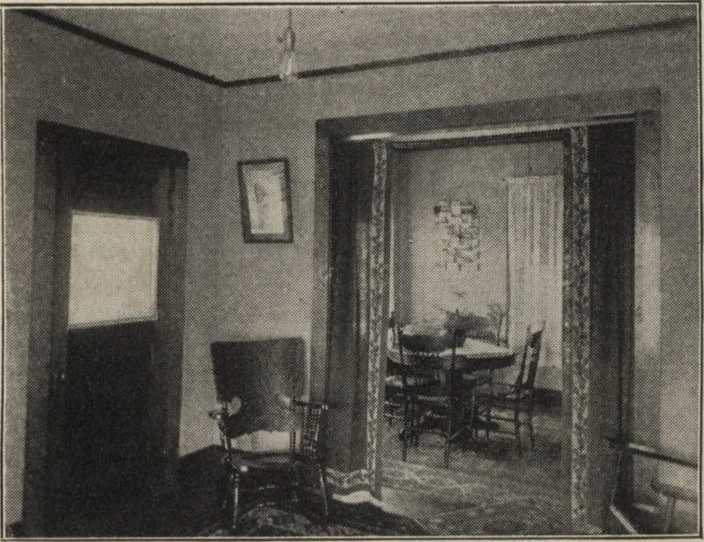 An illustration from Alladin homecraft market place, 1915, leaf 120