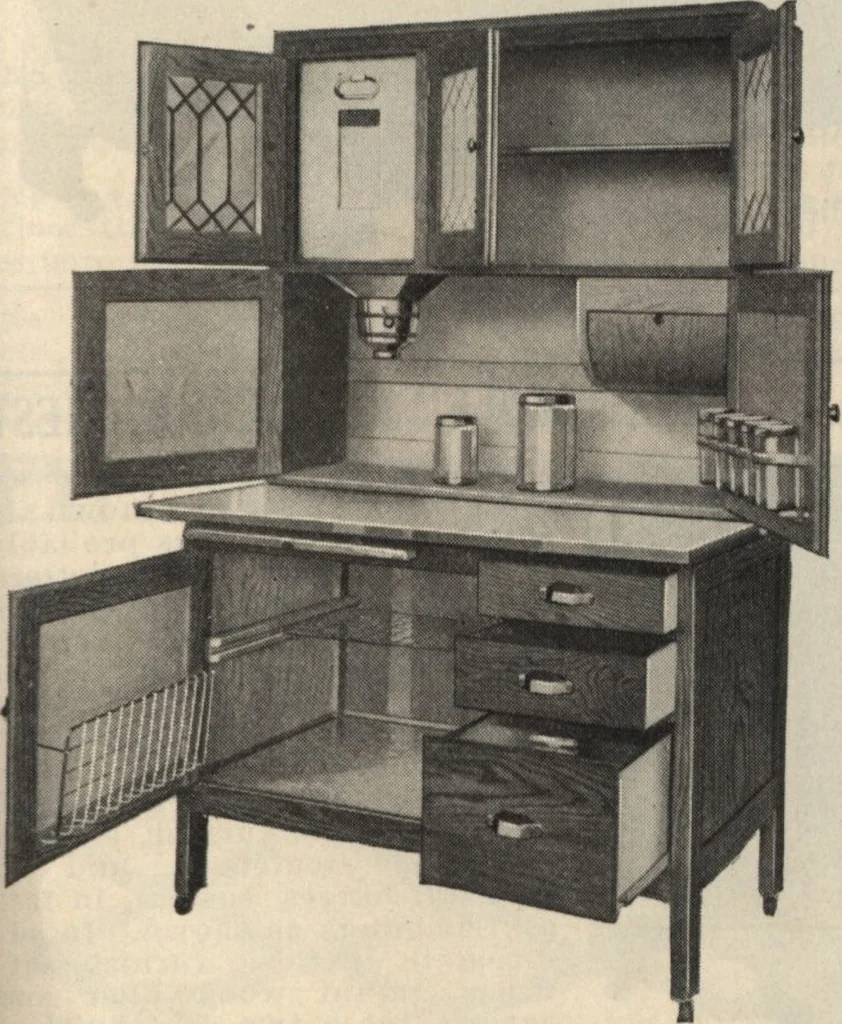 An illustration from Alladin homecraft market place, 1915, leaf 124