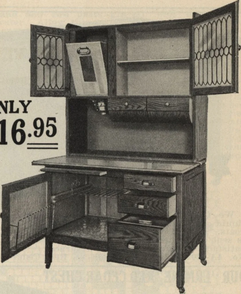 An illustration from Alladin homecraft market place, 1915, leaf 124