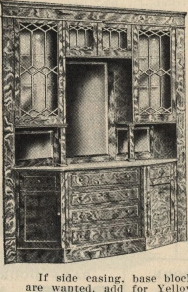 An illustration from Alladin homecraft market place, 1915, leaf 135