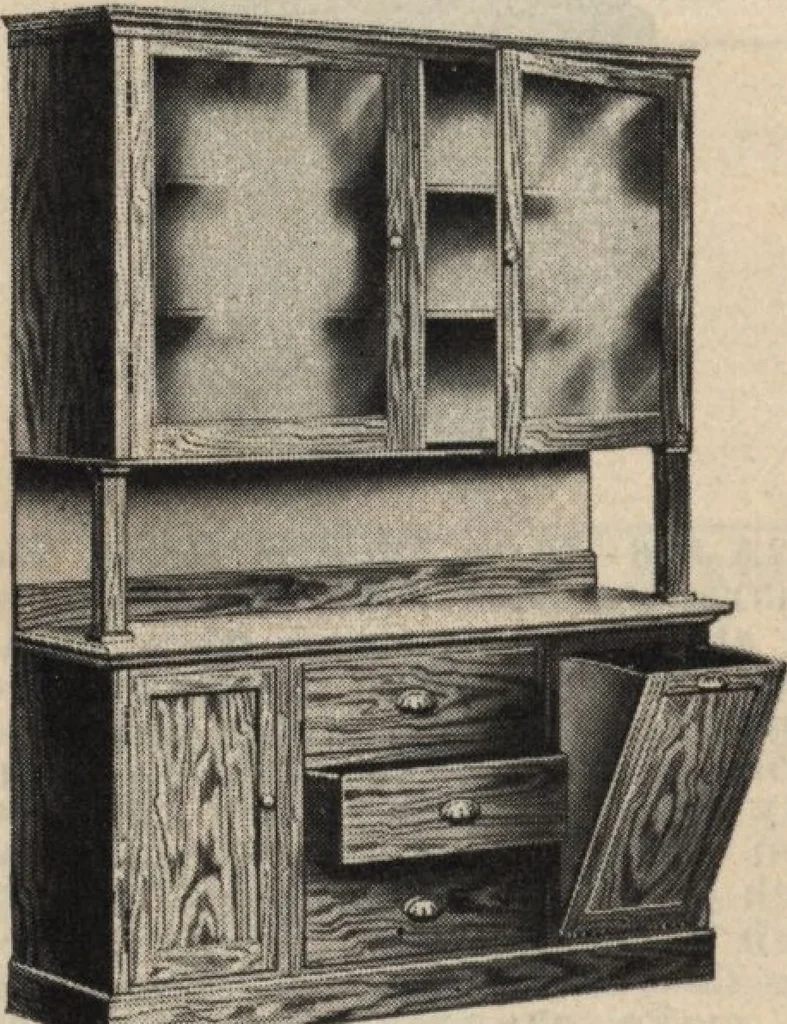An illustration from Alladin homecraft market place, 1915, leaf 135