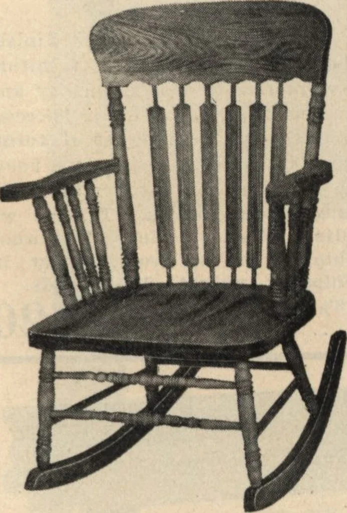 An illustration from Alladin homecraft market place, 1915, leaf 14