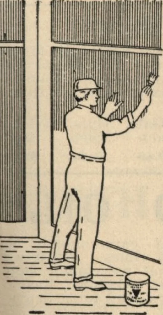 An illustration from Alladin homecraft market place, 1915, leaf 142
