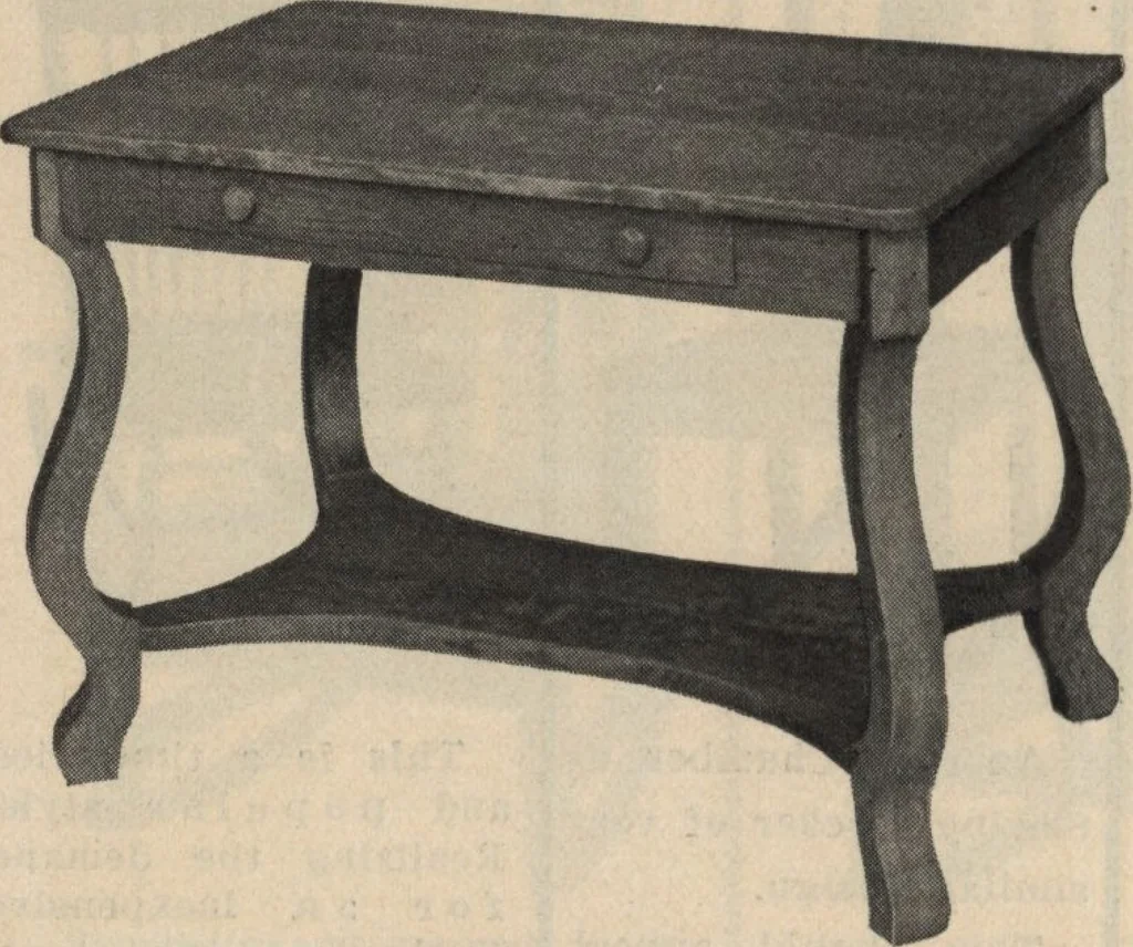 An illustration from Alladin homecraft market place, 1915, leaf 15