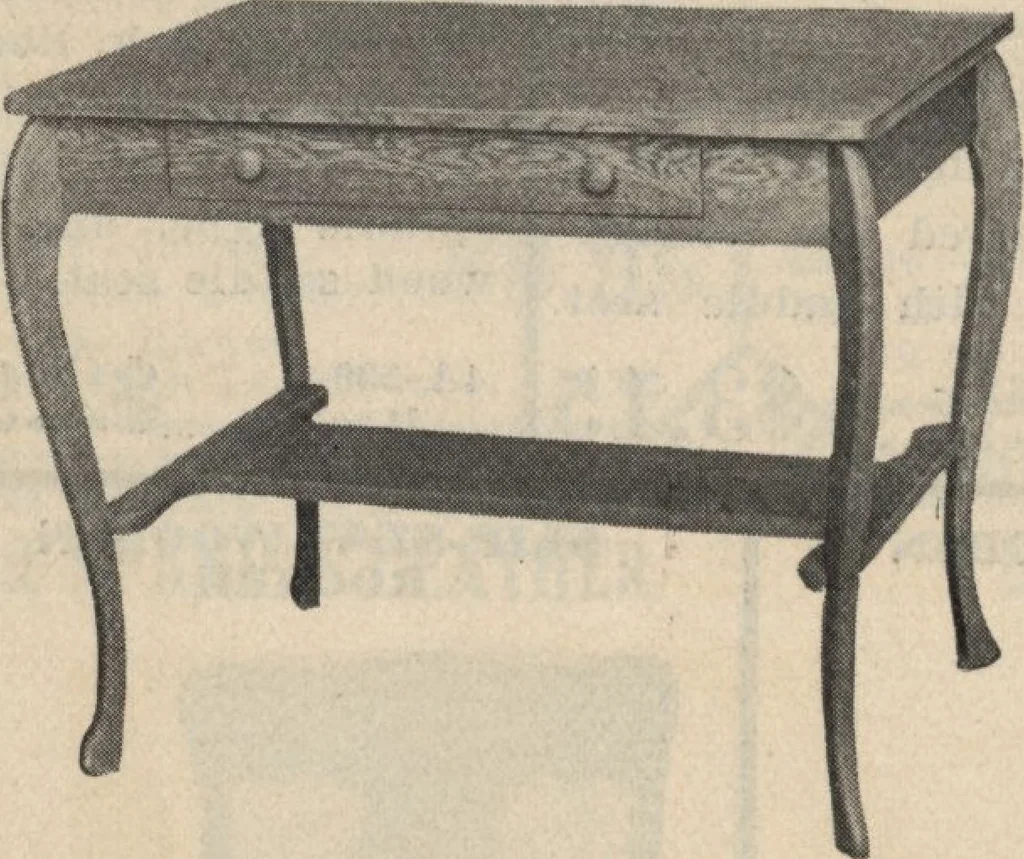 An illustration from Alladin homecraft market place, 1915, leaf 15