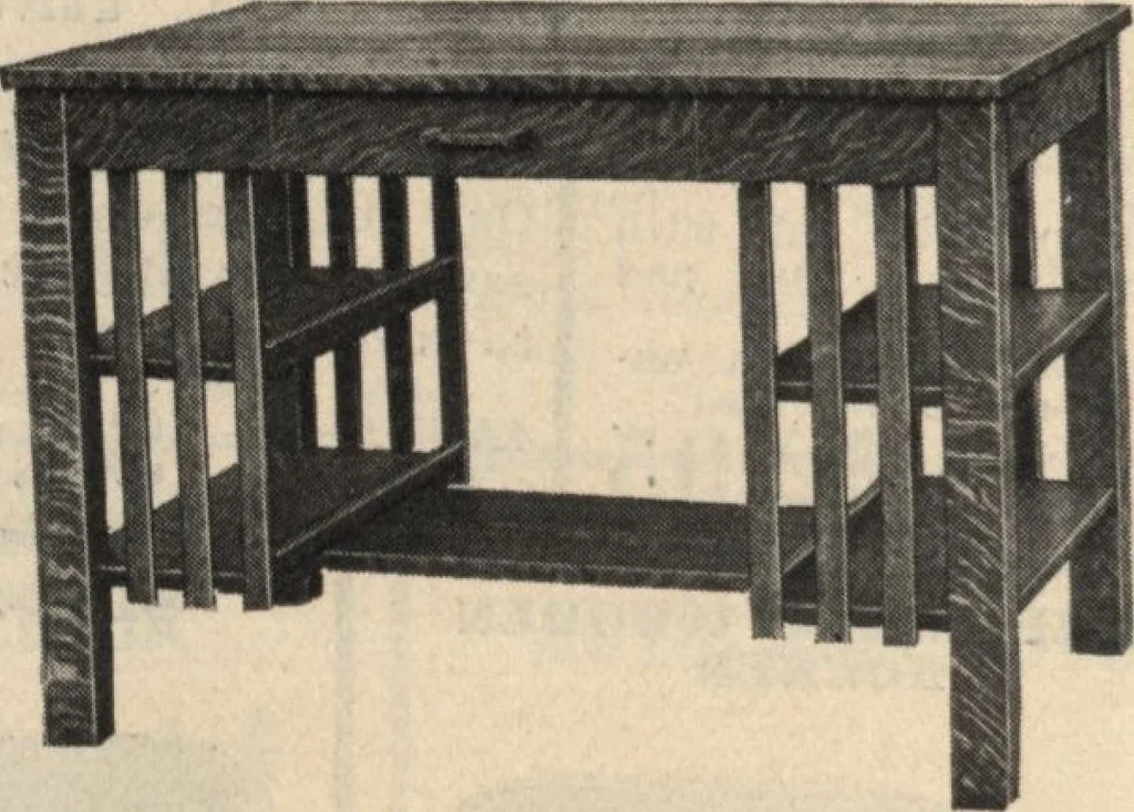 An illustration from Alladin homecraft market place, 1915, leaf 15