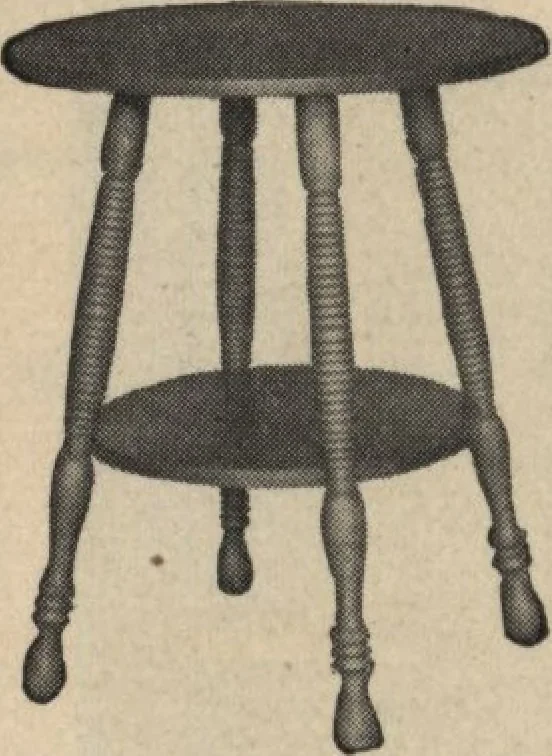 An illustration from Alladin homecraft market place, 1915, leaf 17