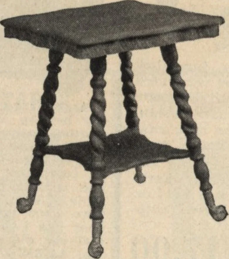An illustration from Alladin homecraft market place, 1915, leaf 17
