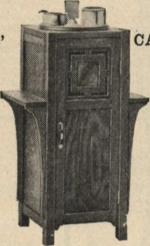 An illustration from Alladin homecraft market place, 1915, leaf 17
