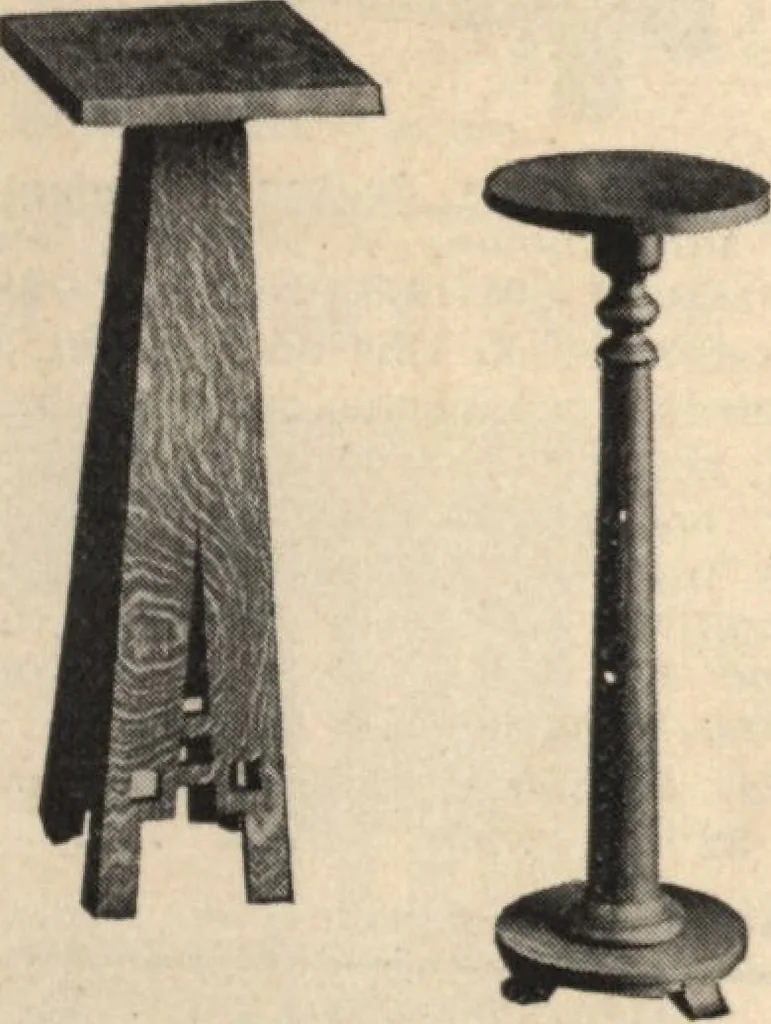 An illustration from Alladin homecraft market place, 1915, leaf 17