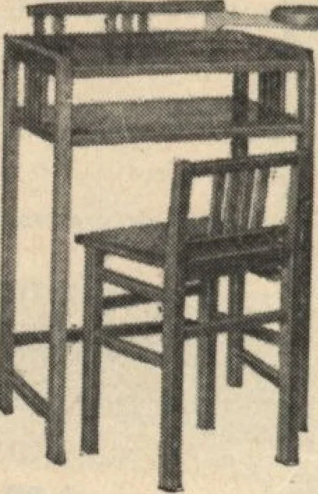 An illustration from Alladin homecraft market place, 1915, leaf 17