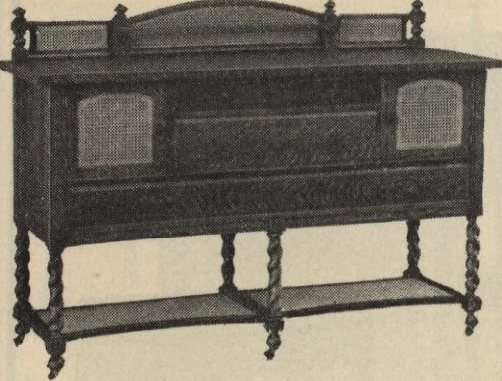 An illustration from Alladin homecraft market place, 1915, leaf 19