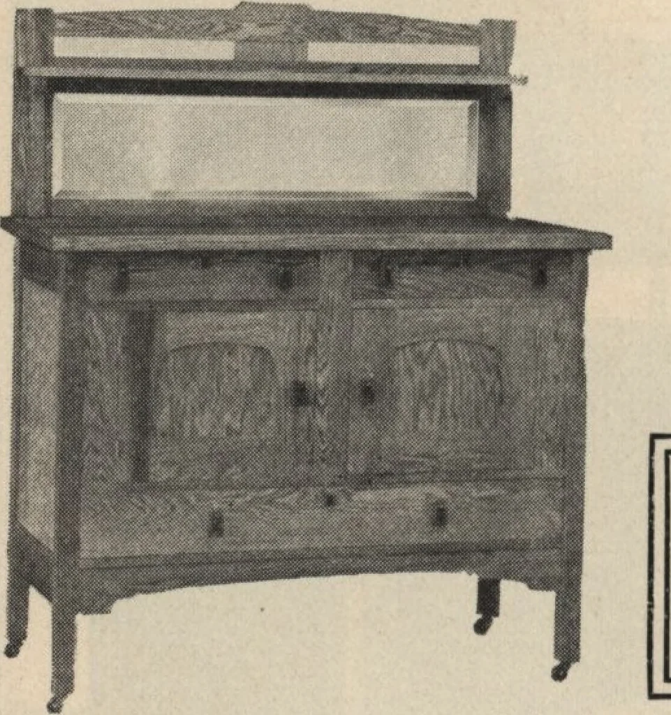An illustration from Alladin homecraft market place, 1915, leaf 21