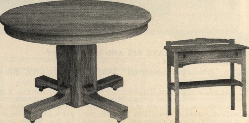 An illustration from Alladin homecraft market place, 1915, leaf 21