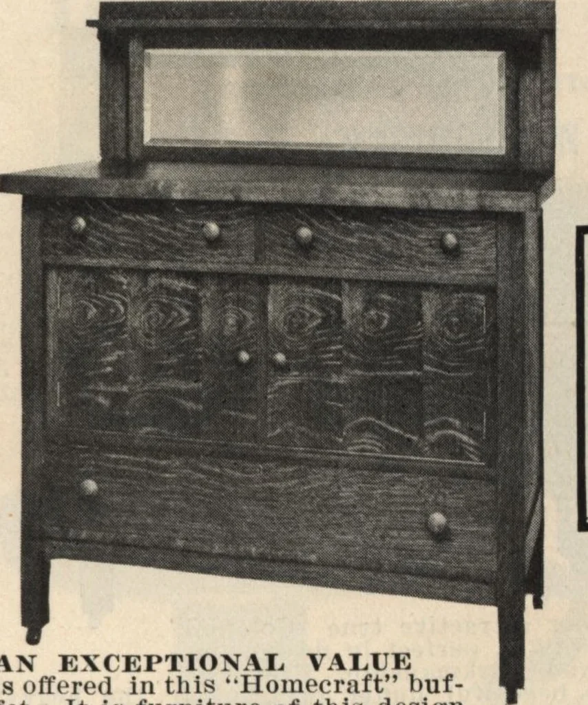 An illustration from Alladin homecraft market place, 1915, leaf 22