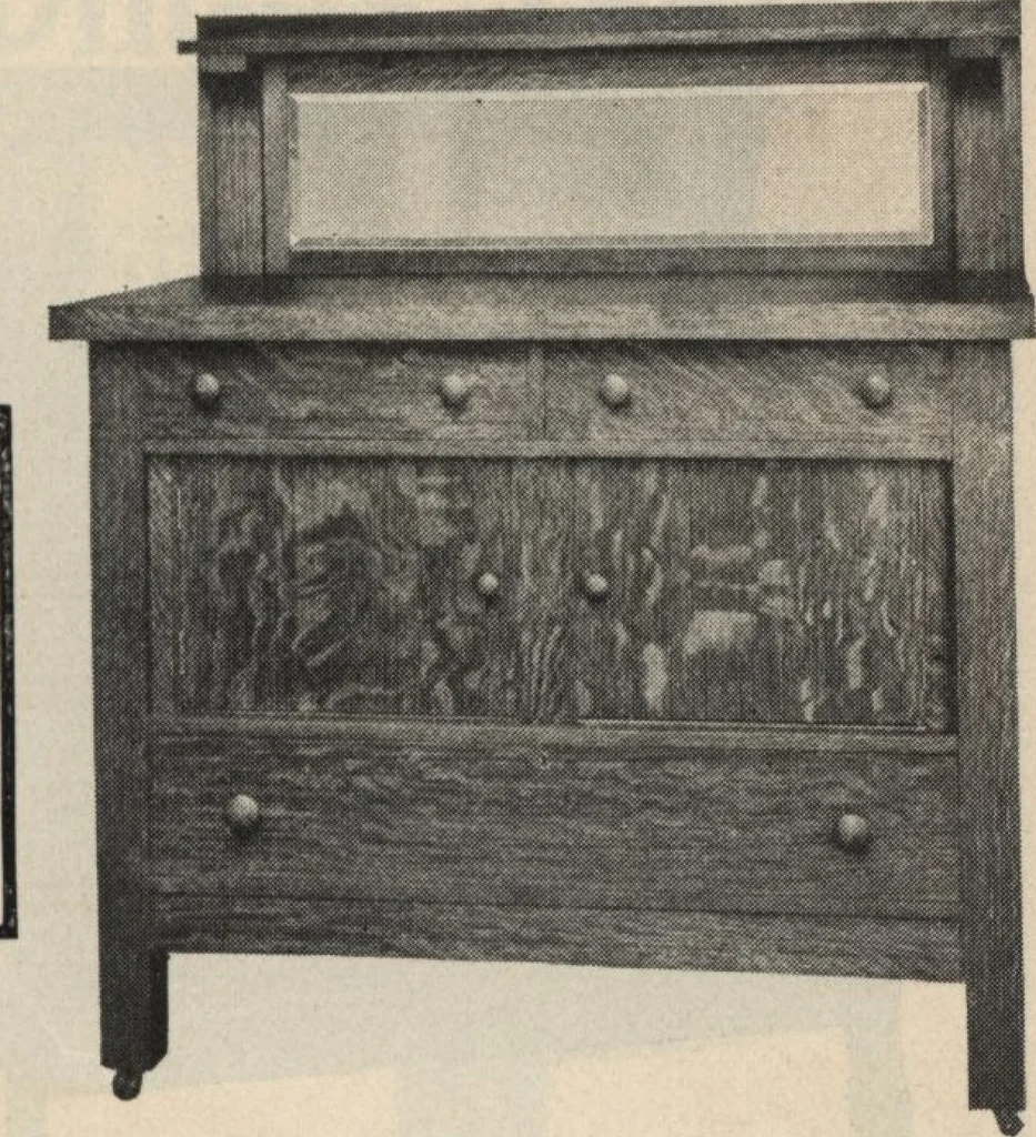An illustration from Alladin homecraft market place, 1915, leaf 22